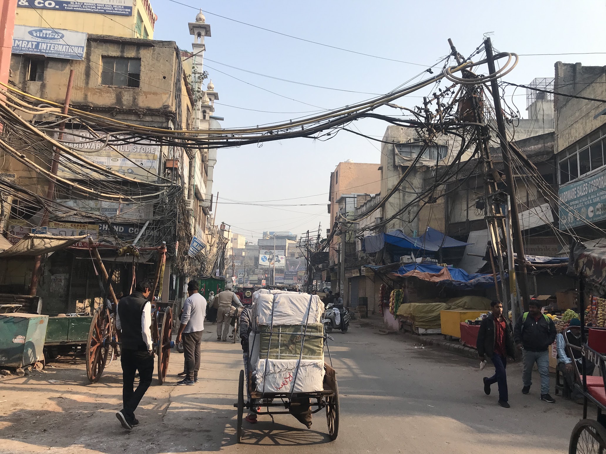 Delhi in the morning
