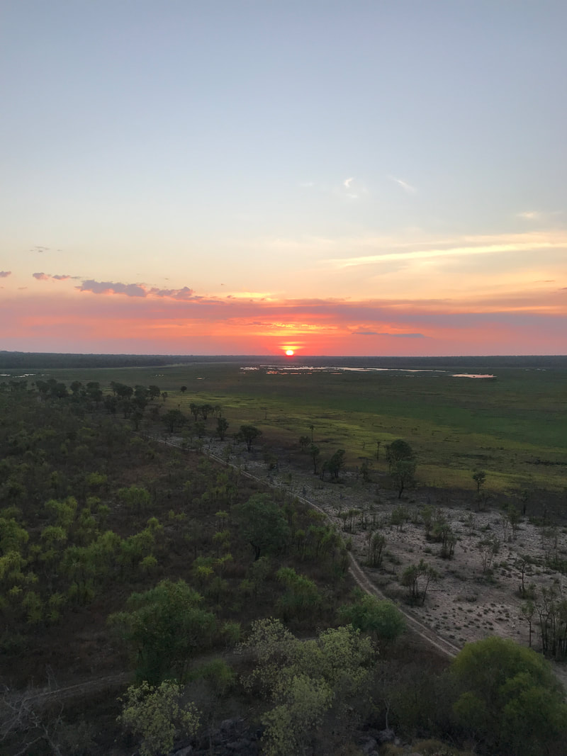 Sunset over Ubirr, Kakadu National Park