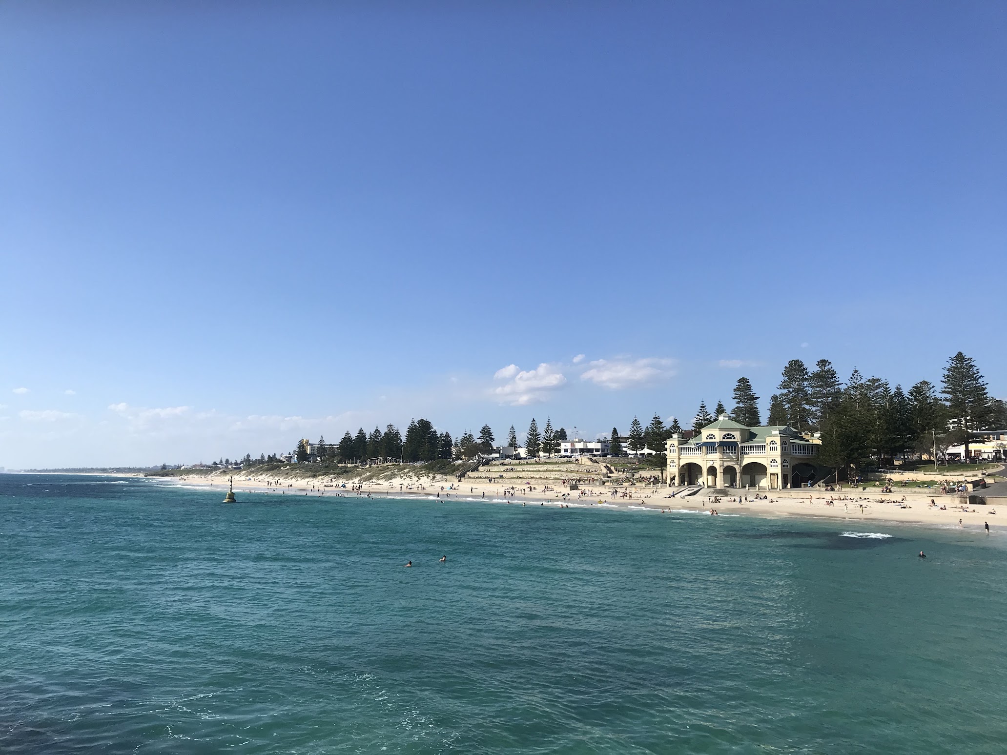 Cottesloe Beach and the Indiana Teahouse
