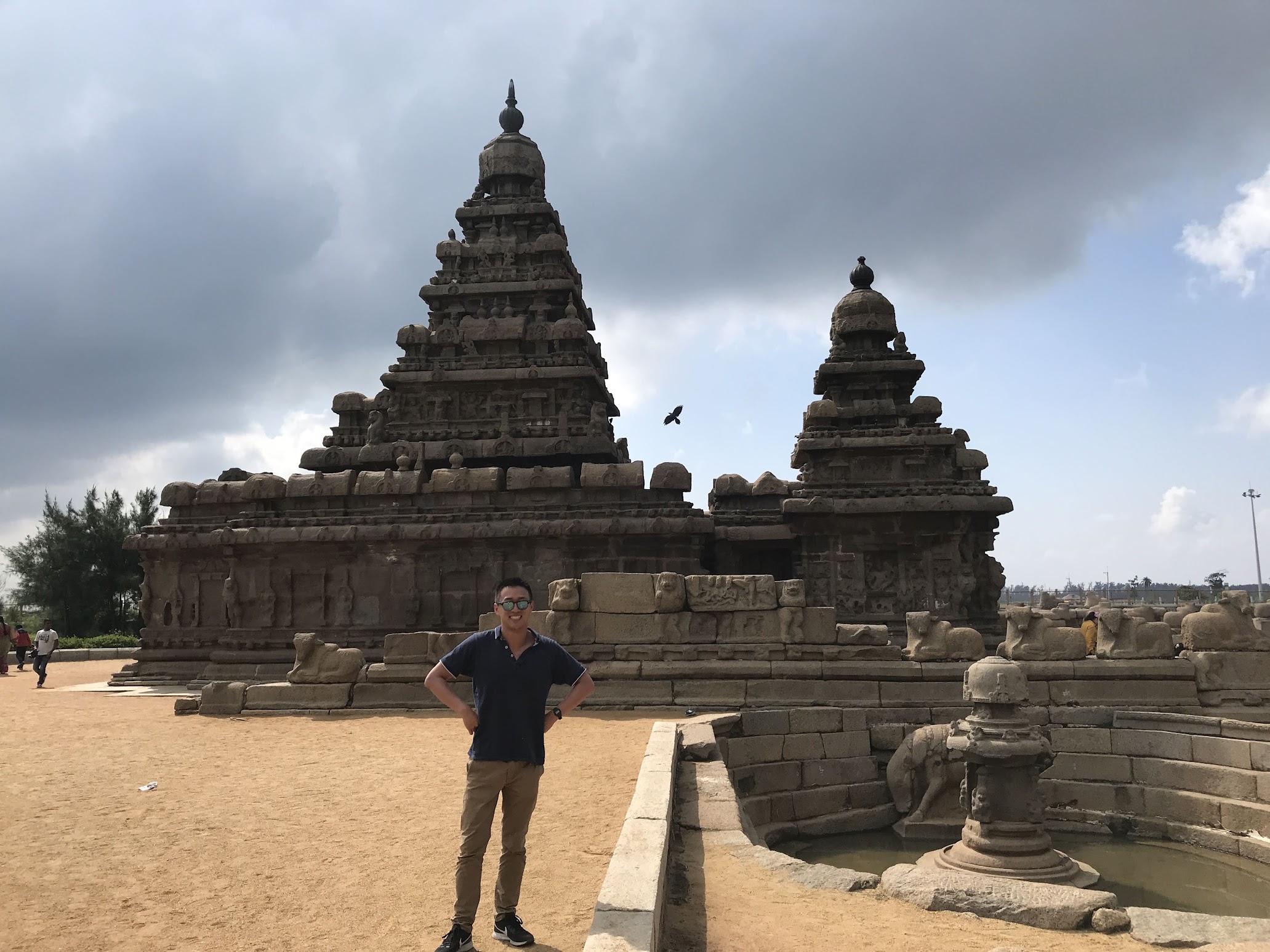 The Shore Temple, built in the early 8th century